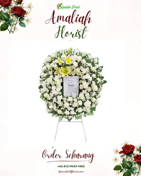 Krans Bunga Duka Kandang Panjang